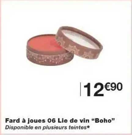 Fard à joues 06 Lie de vin “Boho”