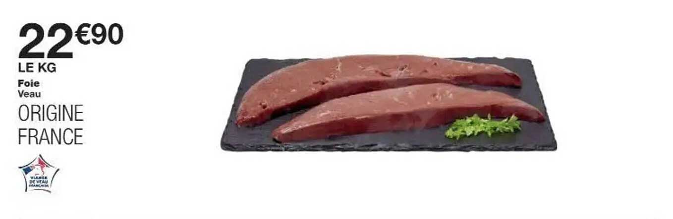 Foie Veau Origine France