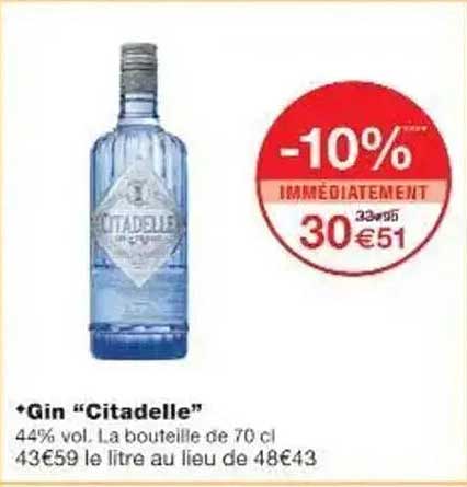 Gin "Citadelle"