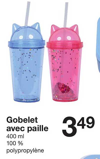 GobeleT avec paille