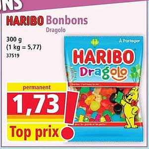 HARIBO Bonbons Dragolo