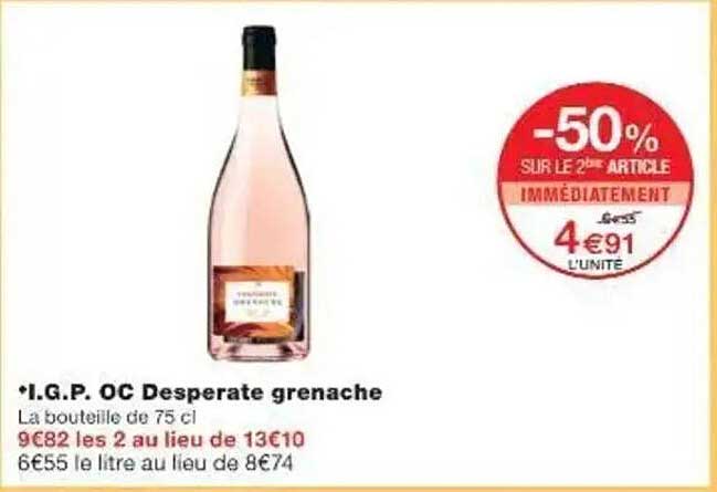 I.G.P. OC Desperate grenache