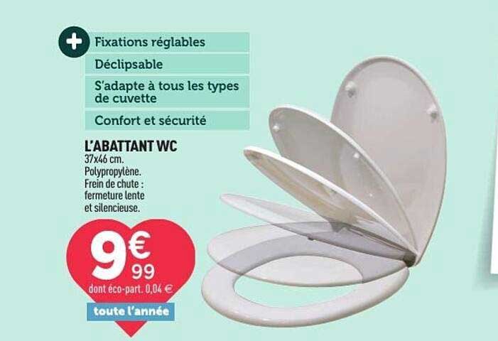 L'ABATTANT WC