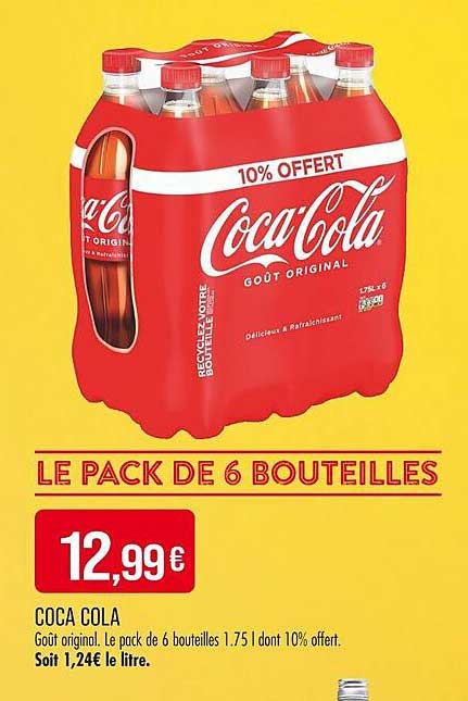 LE PACK DE 6 BOUTEILLES