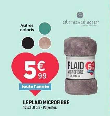 LE PLAID MICROFIBRE