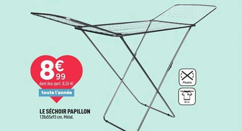 LE SÉCHOIR PAPILLON