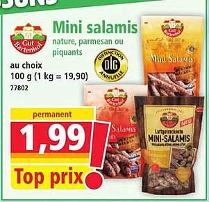 Mini salamis