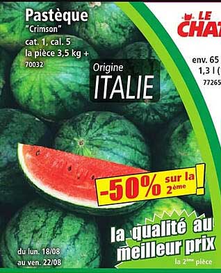Pastèque "Crimson"