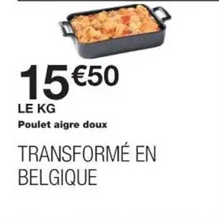 Poulet aigre doux