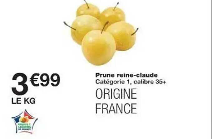 Prune reine-claude