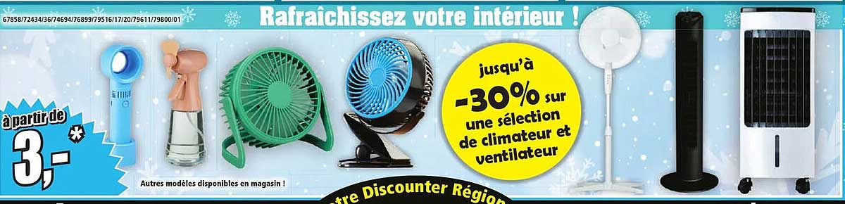 Rafraîchissez votre intérieur !