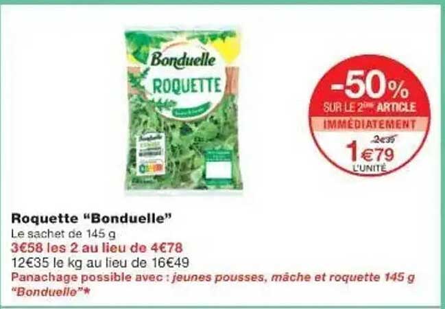 Roquette "Bonduelle"