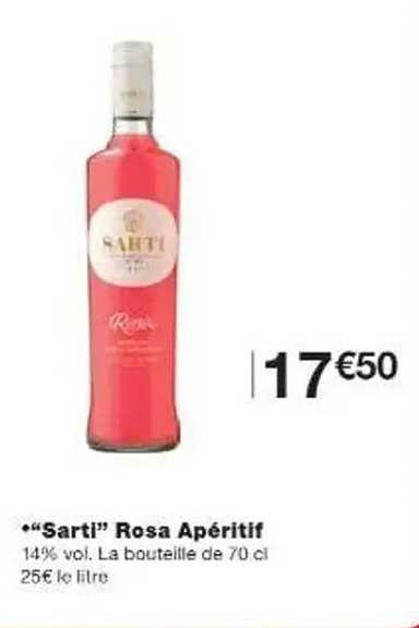 "Sarti!" Rosa Apéritif