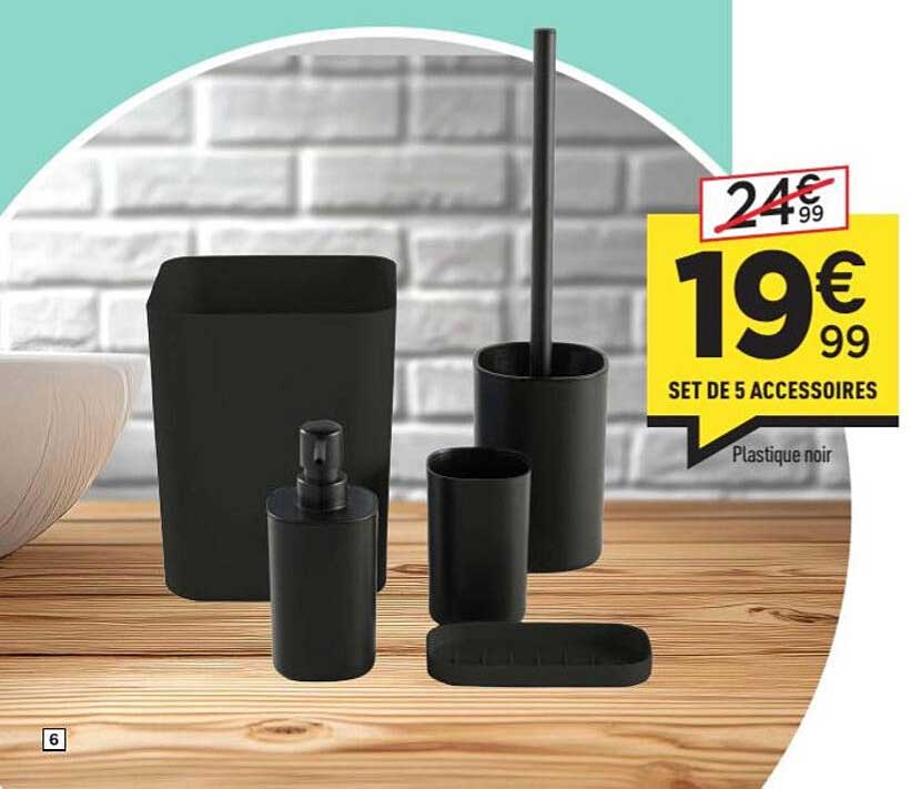 SET DE 5 ACCESSOIRES