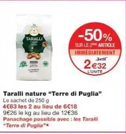 Taralli nature “Terre di Puglia”