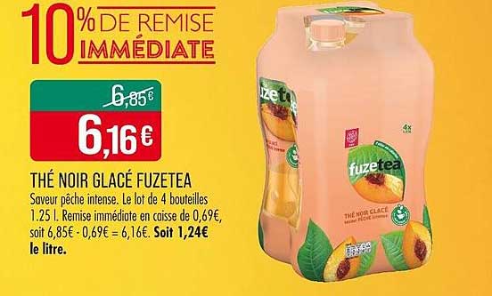 THÉ NOIR GLACÉ FUZE TEA