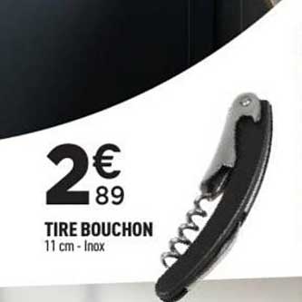 TIRE BOUCHON