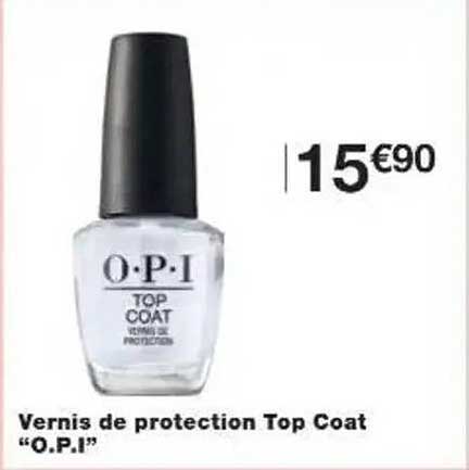 Vernis de protection Top Coat "O.P.I!"