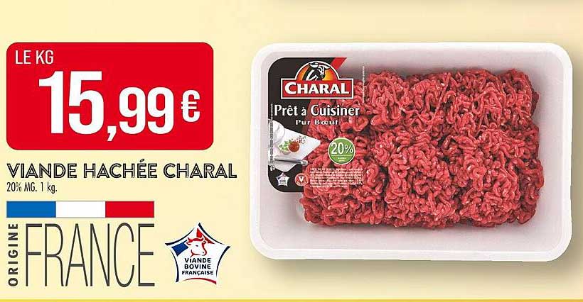 VIANDE HACHÉE CHARAL