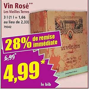 Vin Rosé Les Vieilles Terres