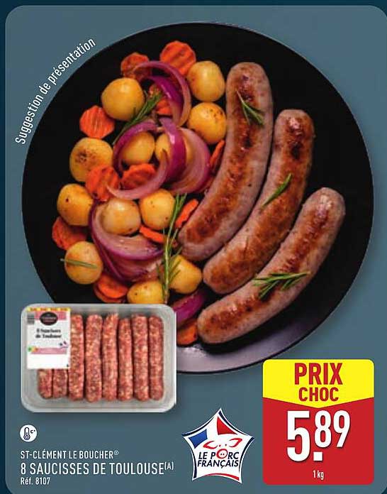 8 SAUCISSES DE TOULOUSE®