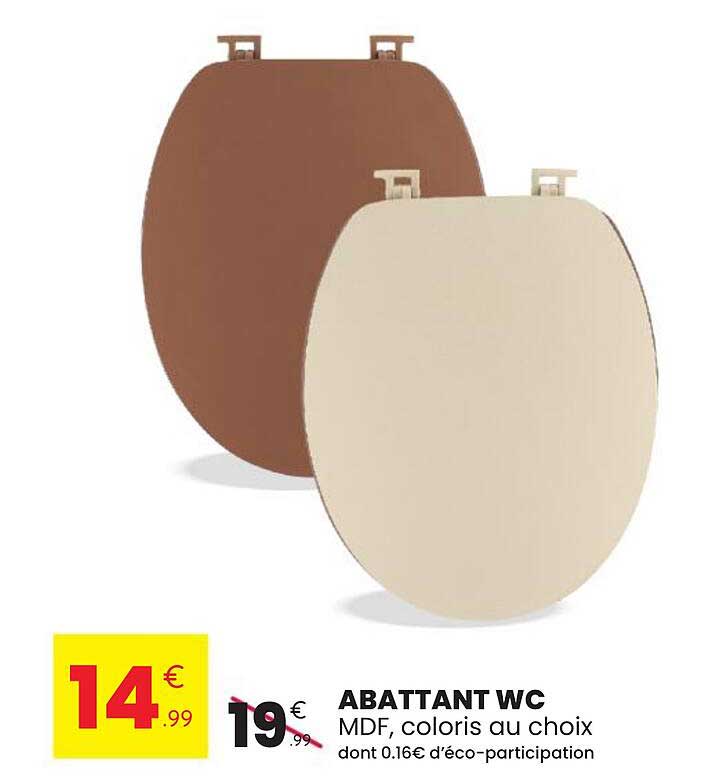 ABATTANT WC