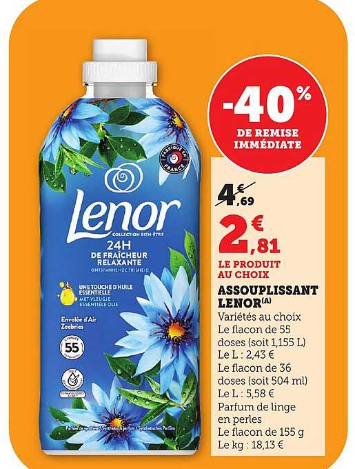 ASSOUPLISSANT LENOR