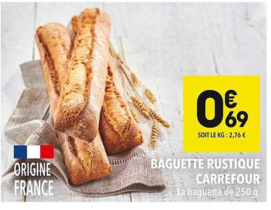 BAQUETTE RUSTIQUE CARREFOUR