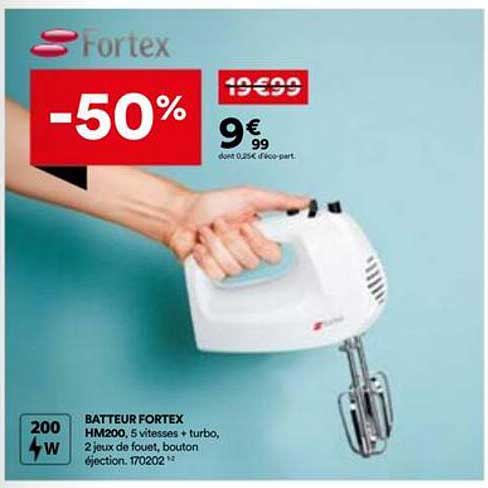 BATTEUR FORTEX HM200