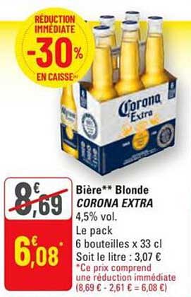 Bière** Blonde CORONA EXTRA