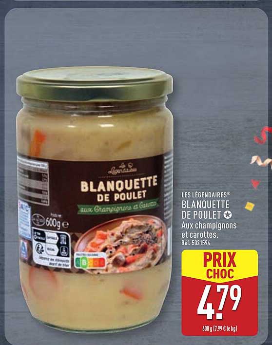 BLANQUETTE DE POULET