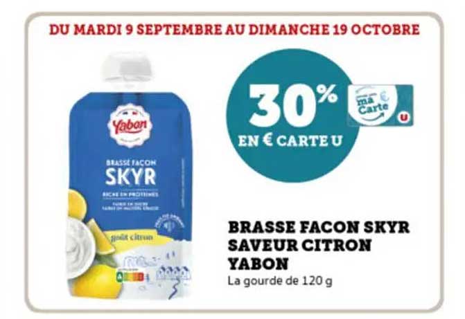 BRASSE FAÇON SKYR SAVEUR CITRON YABON