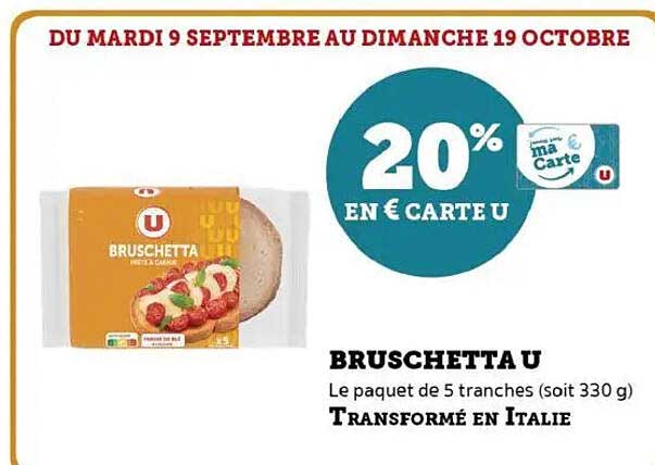 BRUSCHETTA U