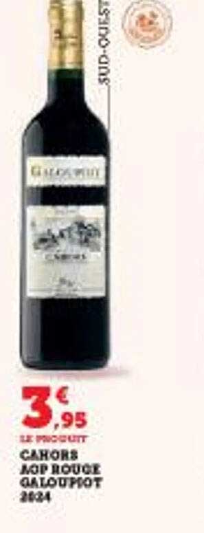 Cahors AOP Rouge Galoupiot 2024