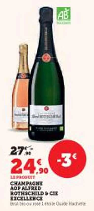 CHAMPAGNE AOP ALFRED ROTHESCHILD & CIE EXCELLENCE