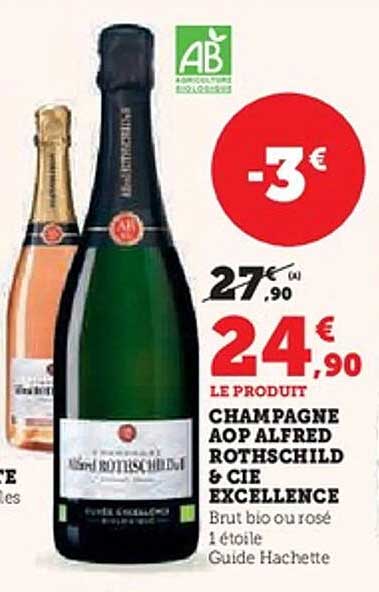 CHAMPAGNE AOP ALFRED ROTHSCHILD & CIE EXCELLENCE