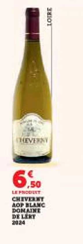 CHEVERNY AOP BLANC DOMAINE DE LERY 2024