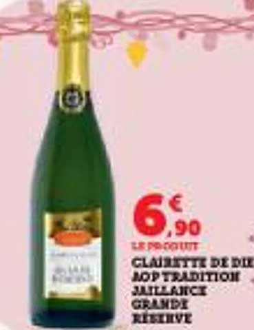 CLARETTE DE DIE AOP TRADITION JILLANNE GRANDE RESERVE