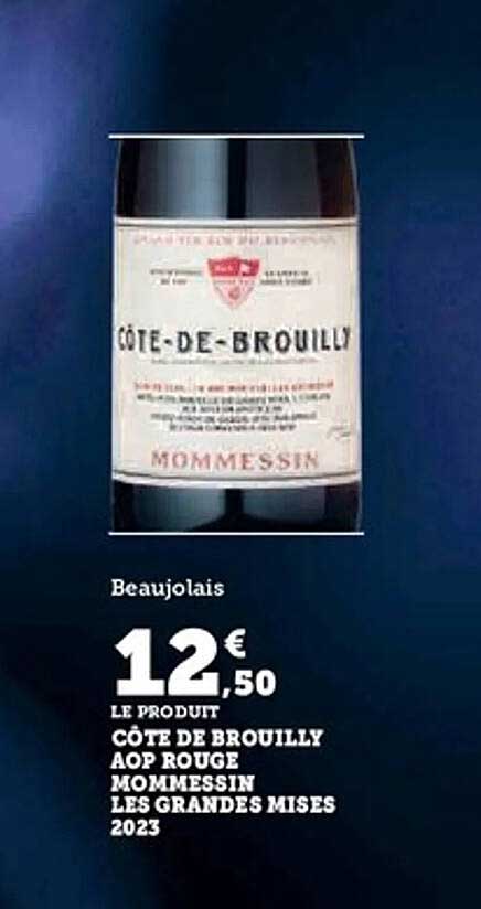 CÔTE DE BROUILLY AOP ROUGE MOMMESSIN