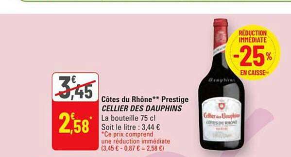 Côtes du Rhône** Prestige CELLER DES DAUPHINS