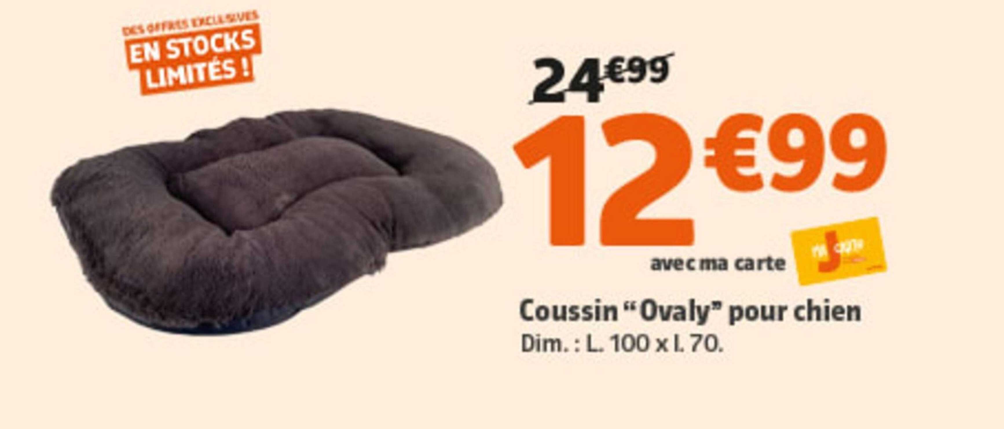 Coussin “Ovaly” pour chien