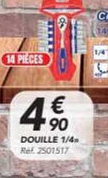 DOUILLE 1/4