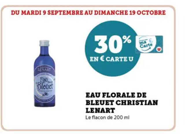 EAU FLORALE DE BLUEET CHRISTIAN LENART