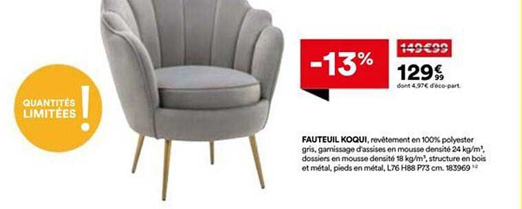 FAUTEUIL KOQUI