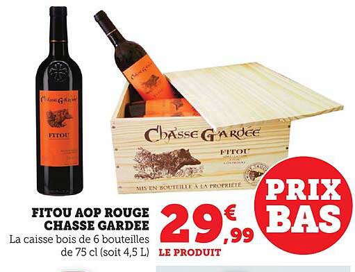 Fitou AOP Rouge Chasse Gardée