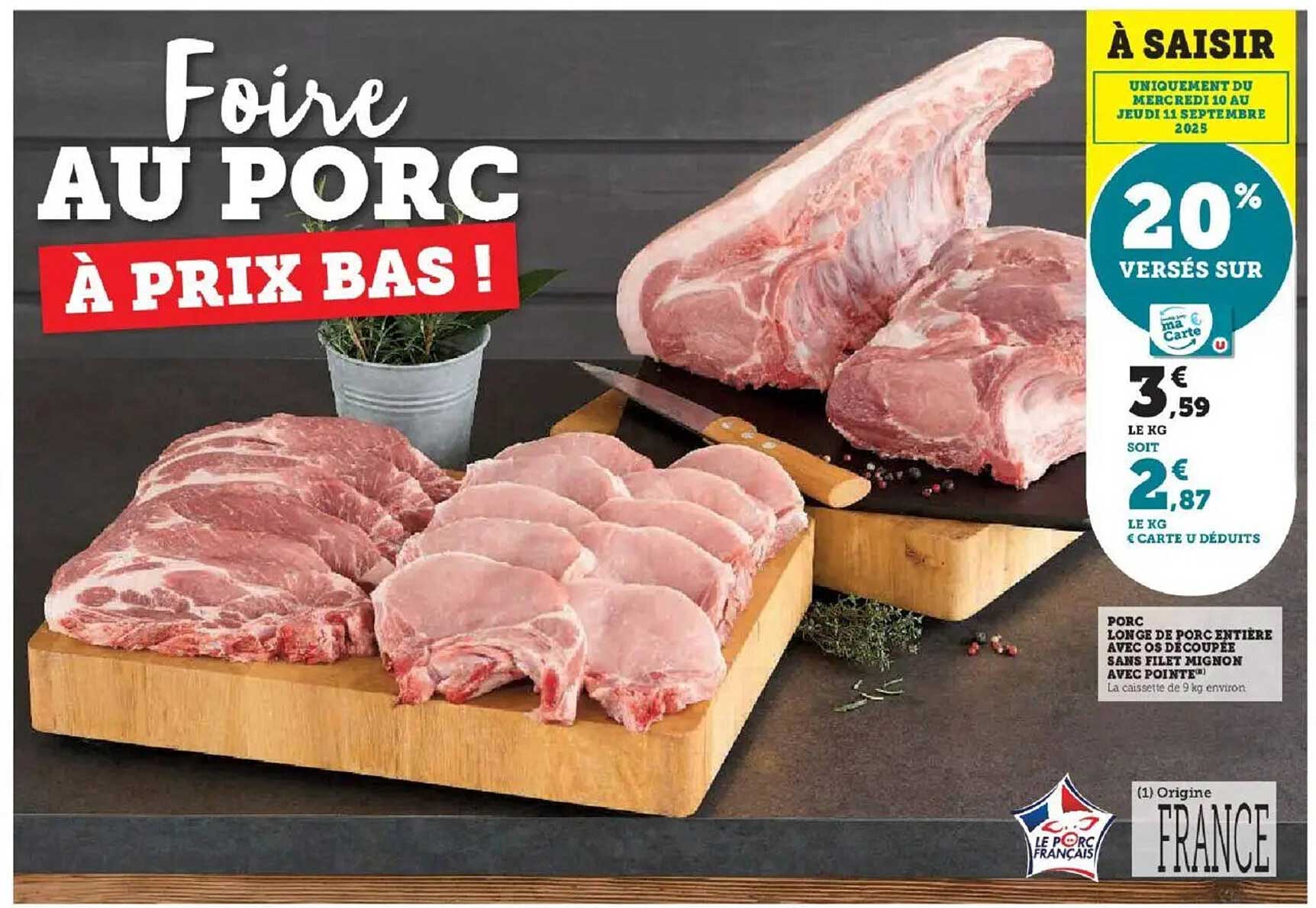 Foire au porc à prix bas !