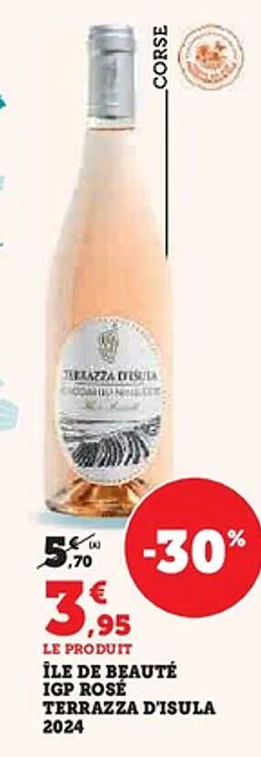 ÎLE DE BEAUTÉ IGP ROSÉ TERRAZZA D'ISULA 2024