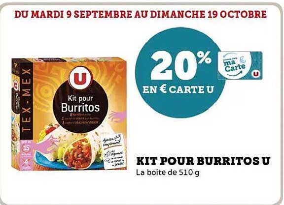 KIT POUR BURRITOS U