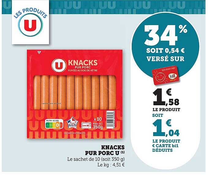 KNACKS PUR PORC U