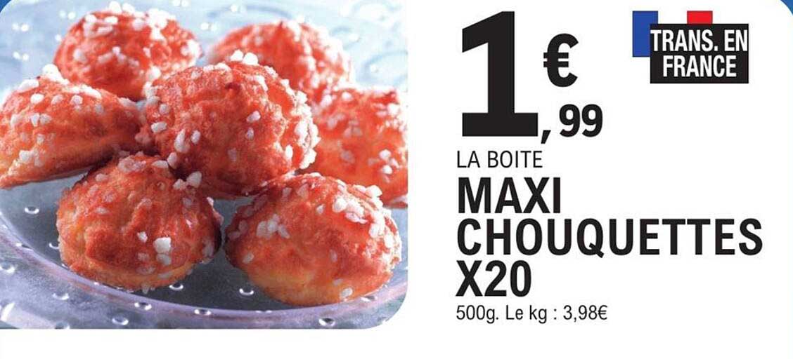 LA BOITE MAXI CHOUQUETTES X20